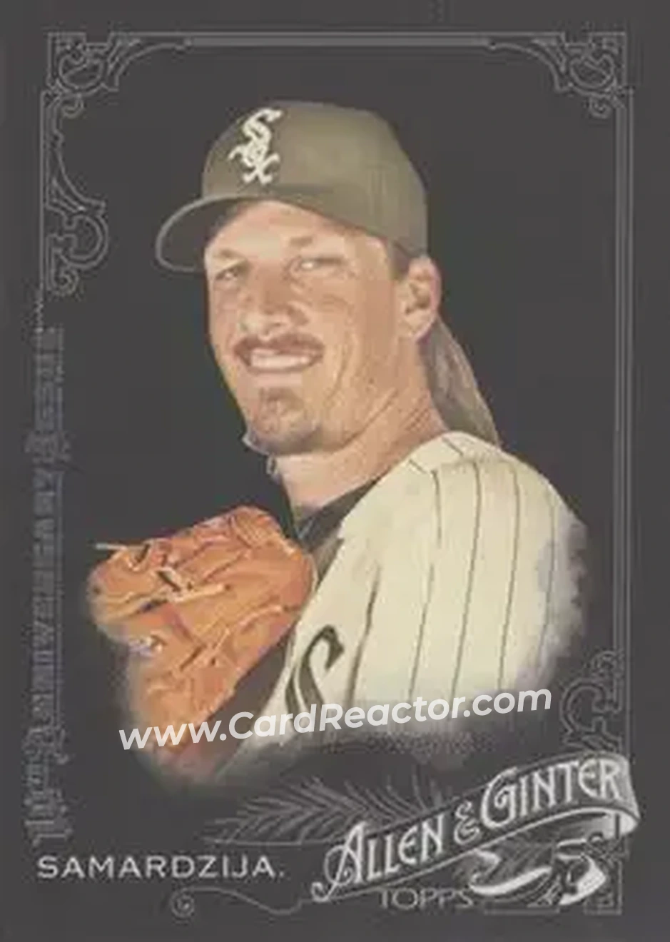 2015 Topps Allen & Ginter X #9 - Jeff Samardzija - Chicago White Sox - Front