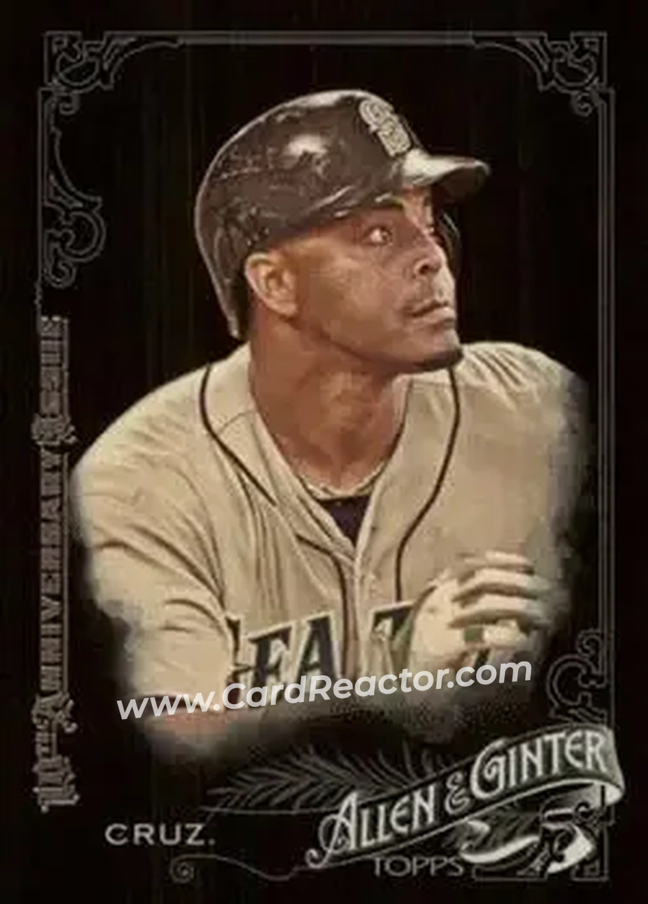 2015 Topps Allen & Ginter X #12 - Nelson Cruz - Seattle Mariners - Front 2015 Topps Allen & Ginter X #12 - Nelson Cruz - Seattle Mariners - Front