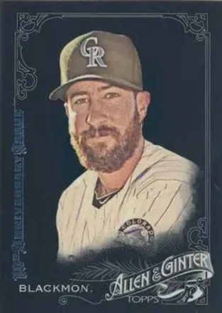 2015 Topps Allen & Ginter X #19 - Charlie Blackmon - Colorado Rockies