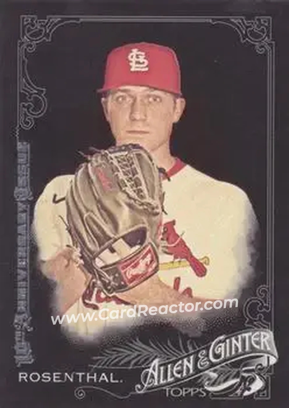 2015 Topps Allen & Ginter X #22 - Trevor Rosenthal - St. Louis Cardinals - Front