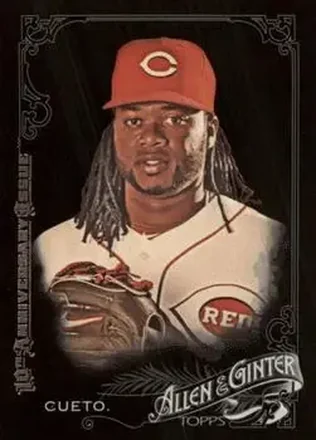 2015 Topps Allen & Ginter X #23 - Johnny Cueto - Cincinnati Reds
