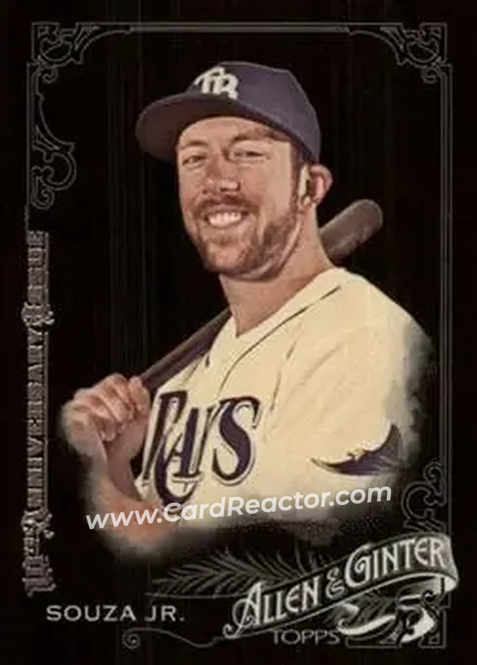 2015 Topps Allen & Ginter X #26 - Steven Souza Jr. - Tampa Bay Rays - Front