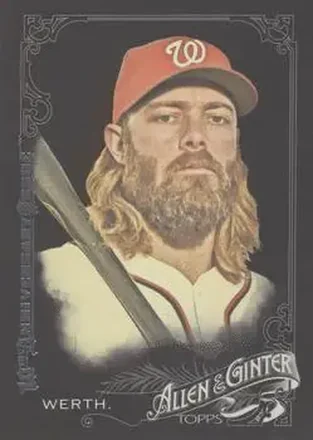 2015 Topps Allen & Ginter X #28 - Jayson Werth - Washington Nationals