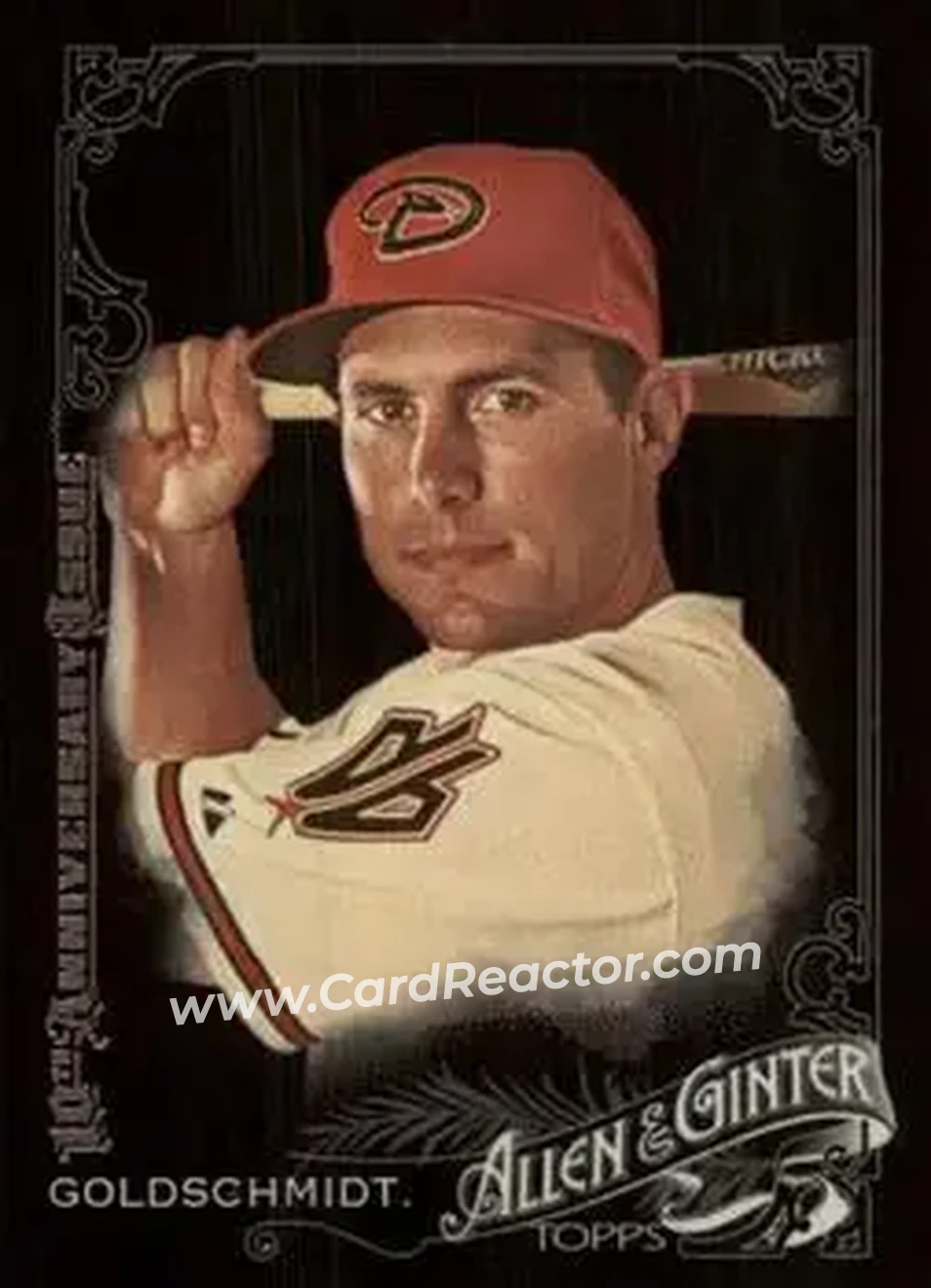 2015 Topps Allen & Ginter X #35 - Paul Goldschmidt - Arizona Diamondbacks - Front