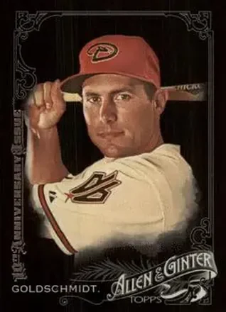2015 Topps Allen & Ginter X #35 - Paul Goldschmidt - Arizona Diamondbacks