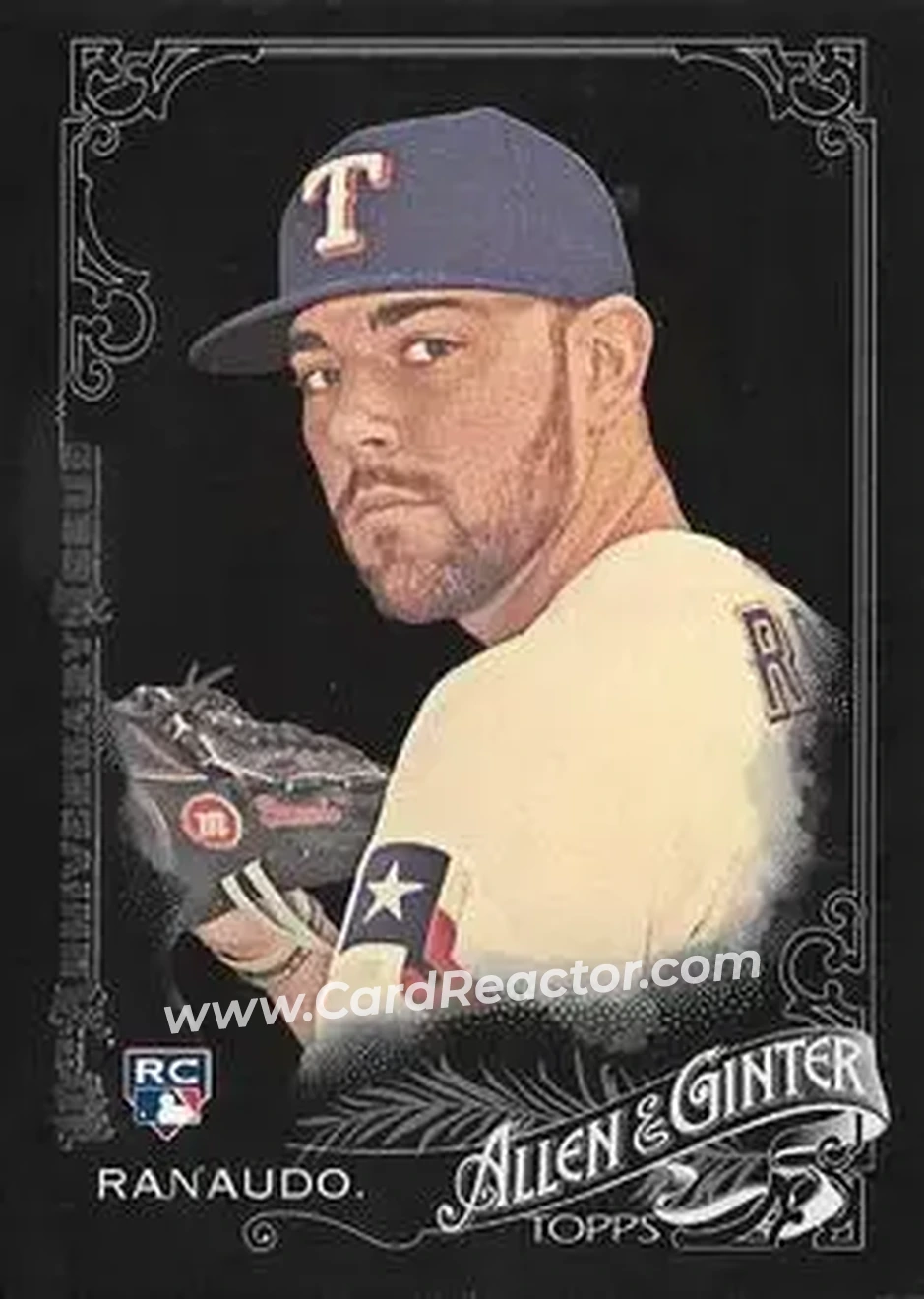 2015 Topps Allen & Ginter X #36 - Anthony Ranaudo - Texas Rangers - Front