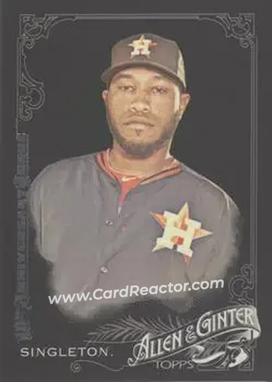 2015 Topps Allen & Ginter X #39 - Jon Singleton - Houston Astros - Front