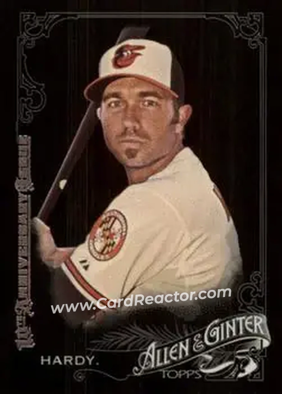 2015 Topps Allen & Ginter X #40 - J.J. Hardy - Baltimore Orioles - Front 2015 Topps Allen & Ginter X #40 - J.J. Hardy - Baltimore Orioles - Front