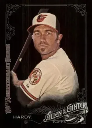 2015 Topps Allen & Ginter X #40 - J.J. Hardy - Baltimore Orioles