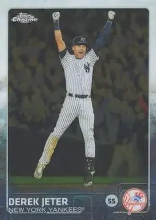 2015 Topps Chrome #1 - Derek Jeter - New York Yankees