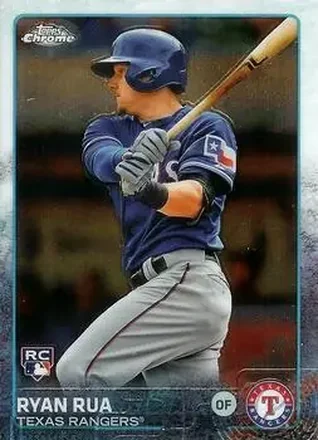 2015 Topps Chrome #2 - Ryan Rua - Texas Rangers