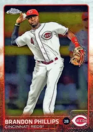 2015 Topps Chrome #6 - Brandon Phillips - Cincinnati Reds