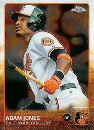 2015 Topps Chrome #7 - Adam Jones - Baltimore Orioles