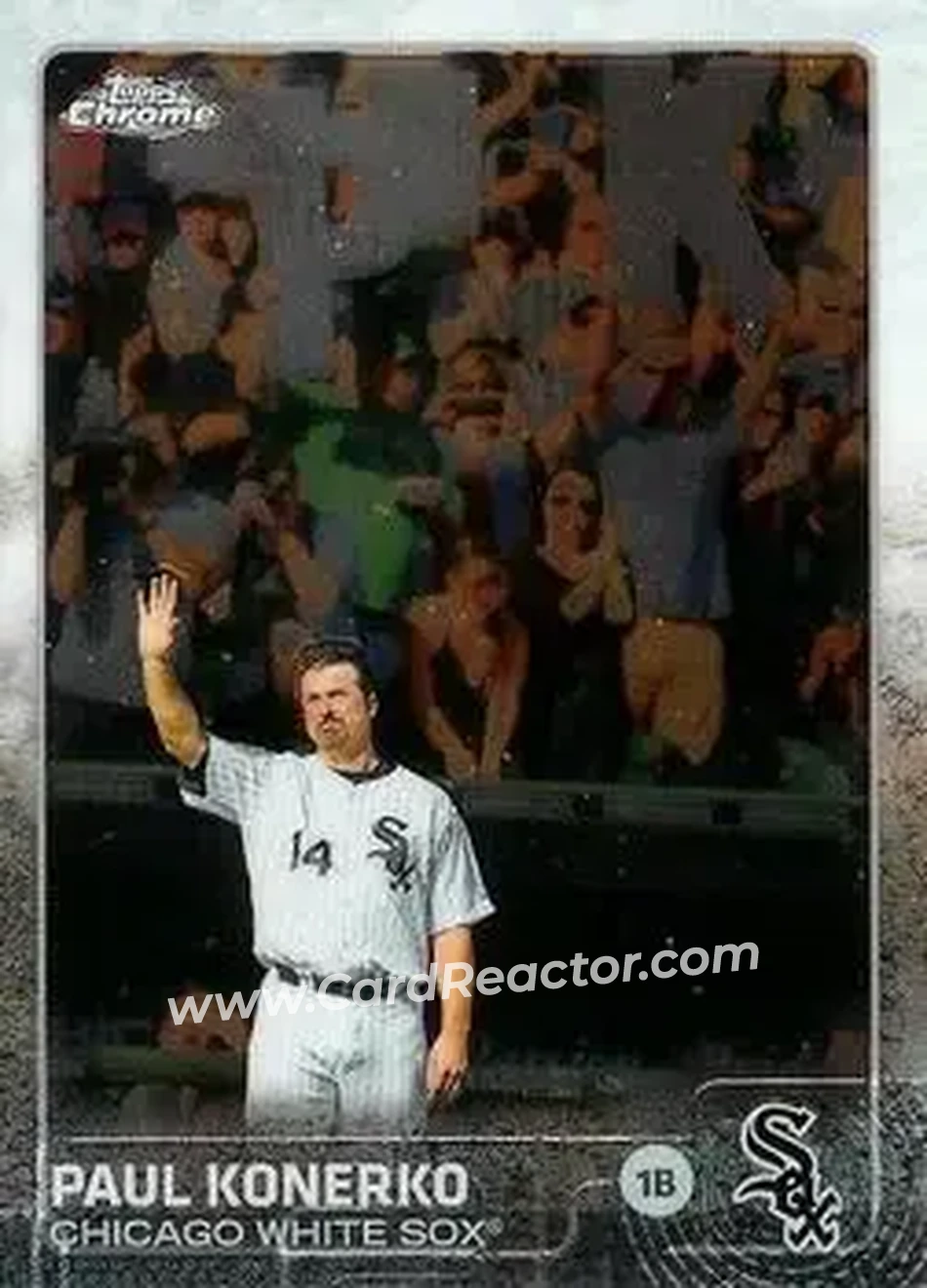 2015 Topps Chrome #14 - Paul Konerko - Chicago White Sox - Front