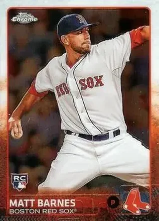 2015 Topps Chrome #21 - Matt Barnes - Boston Red Sox