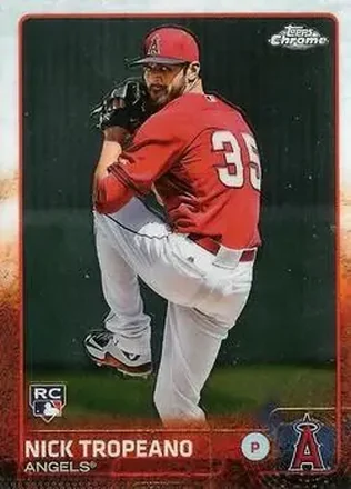 2015 Topps Chrome #22 Nick Tropeano