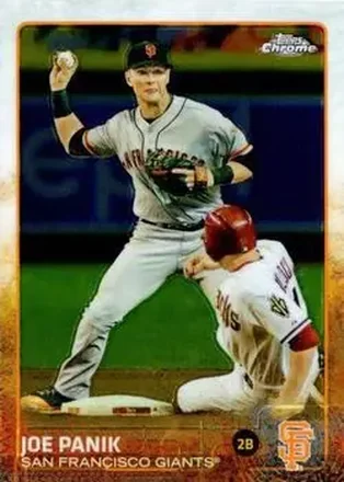 2015 Topps Chrome #27 - Joe Panik - San Francisco Giants