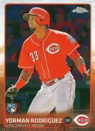 2015 Topps Chrome #29 - Yorman Rodriguez - Cincinnati Reds