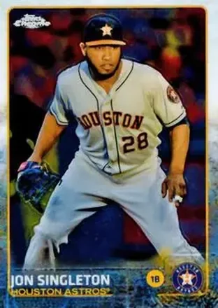 2015 Topps Chrome #40 - Jon Singleton - Houston Astros