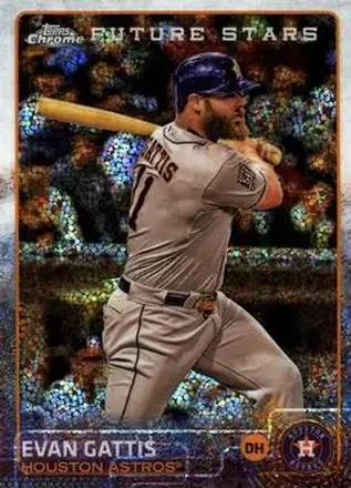 2015 Topps Chrome Update #US11 - Evan Gattis - Houston Astros