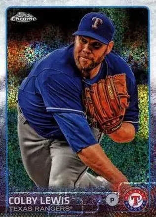 2015 Topps Chrome Update #US151 Colby Lewis