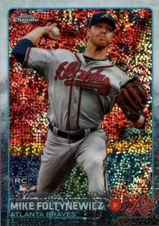 2015 Topps Chrome Update #US170 - Mike Foltynewicz - Atlanta Braves