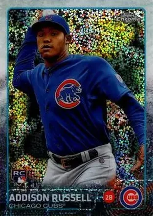 2015 Topps Chrome Update #US220 - Addison Russell - Chicago Cubs