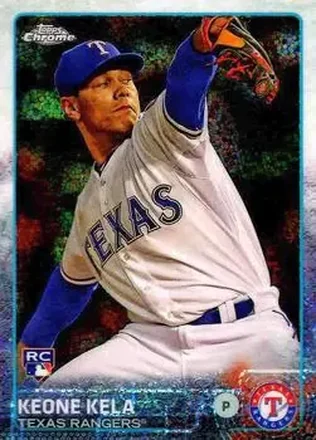 2015 Topps Chrome Update #US225 - Keone Kela - Texas Rangers