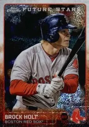 2015 Topps Chrome Update #US264 - Brock Holt - Boston Red Sox