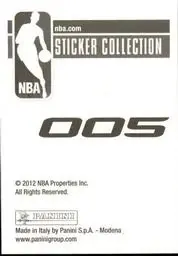 Back of Brandon Bass