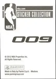 Back of Deron Williams
