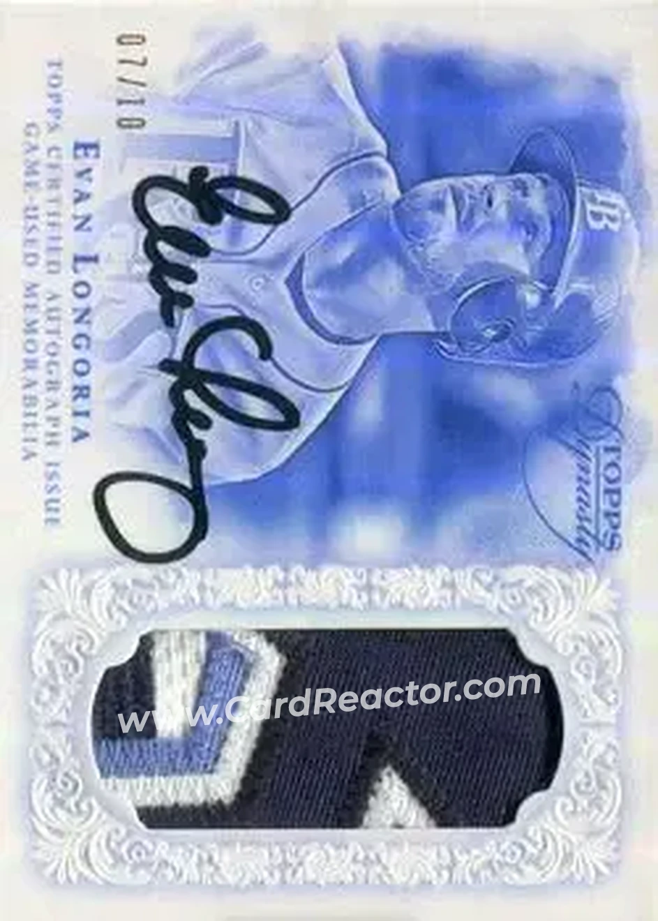 2015 Topps Dynasty #AP-EL1 - Evan Longoria - Tampa Bay Rays - Front 2015 Topps Dynasty #AP-EL1 - Evan Longoria - Tampa Bay Rays - Front