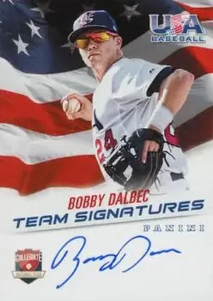 2015 Panini USA Baseball - Collegiate National Team Signatures #BD - Bobby Dalbec - USA