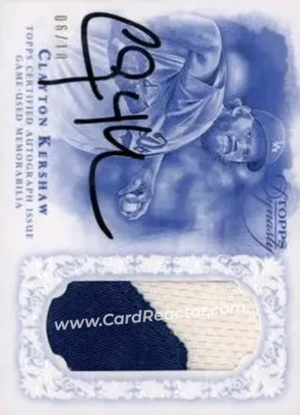 2015 Topps Dynasty #AP-CKE3 - Clayton Kershaw - Los Angeles Dodgers - Front