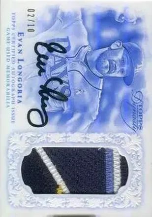 2015 Topps Dynasty #AP-EL2 - Evan Longoria - Tampa Bay Rays