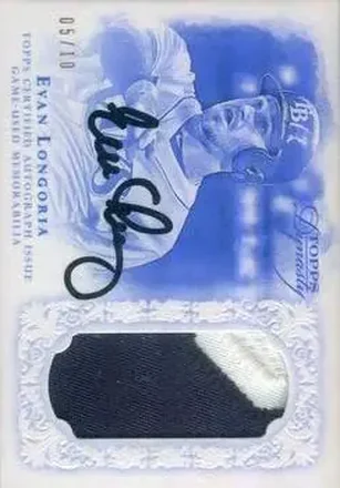 2015 Topps Dynasty #AP-EL4 - Evan Longoria - Tampa Bay Rays