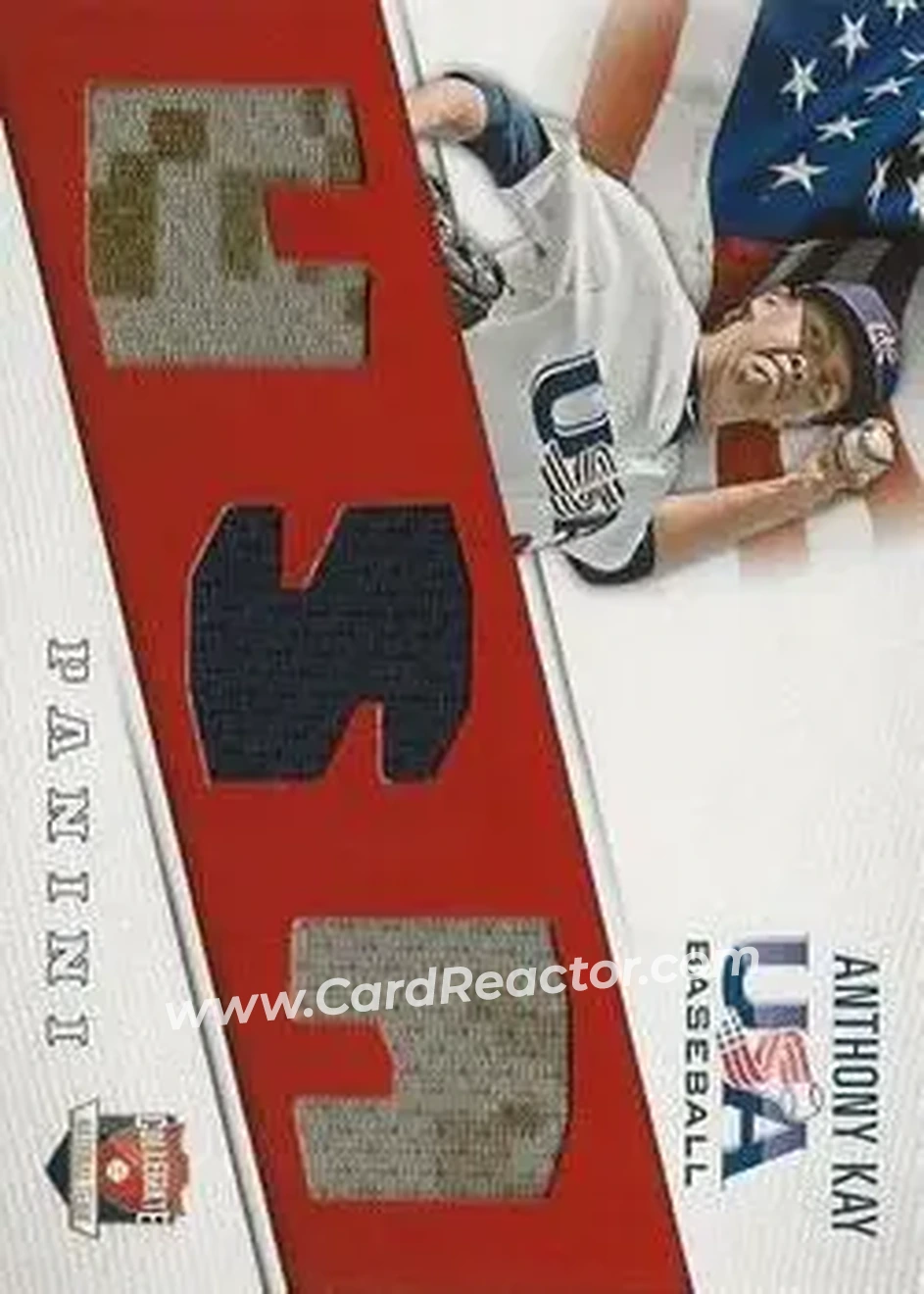 2015 Panini USA Baseball - Collegiate National Team Jerseys #14 - Anthony Kay - USA - Front