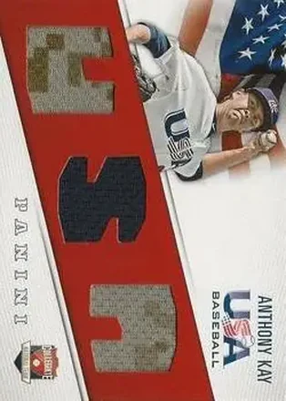2015 Panini USA Baseball - Collegiate National Team Jerseys #14 - Anthony Kay - USA