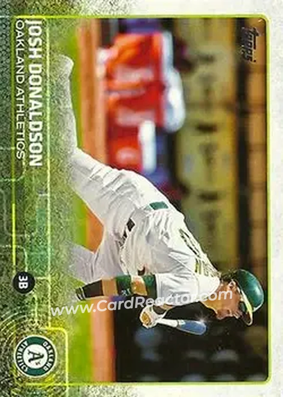 2015 Topps #5c - Josh Donaldson - Oakland Athletics - Front