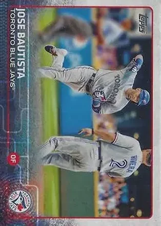 2015 Topps #25c - Jose Bautista - Toronto Blue Jays