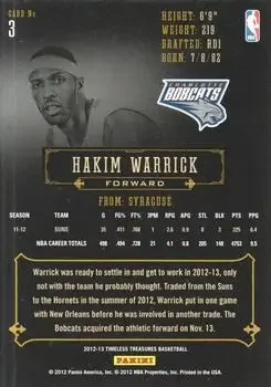 Back of Hakim Warrick