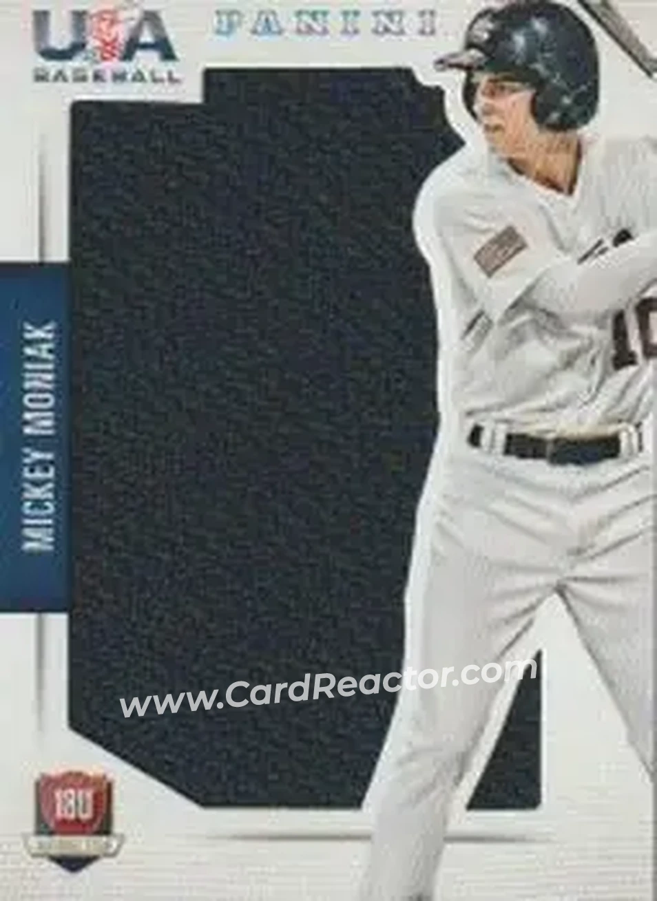 2015 Panini USA Baseball - 18U National Team Jerseys Jumbo #14 - Mickey Moniak - USA - Front