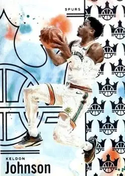 2024-25 Panini Court Kings #8 Keldon Johnson