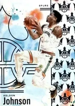 2024-25 Panini Court Kings #8 Keldon Johnson