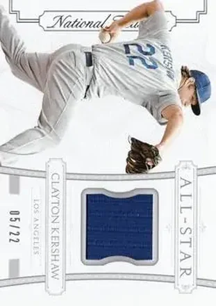 2015 Panini National Treasures #12 All-Star Clayton Kershaw