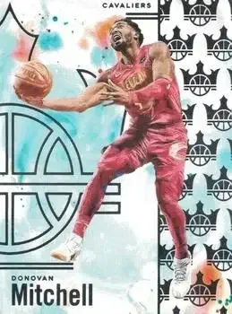 2024-25 Panini Court Kings #9 Donovan Mitchell