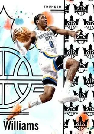 2024-25 Panini Court Kings #12 - Jalen Williams - Oklahoma City Thunder