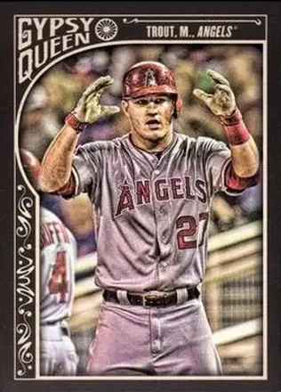 2015 Topps Gypsy Queen #1b - Mike Trout - Los Angeles Angels