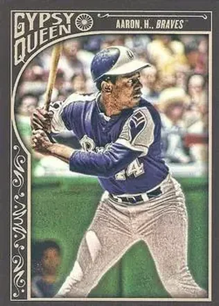 2015 Topps Gypsy Queen #2 - Hank Aaron - Atlanta Braves