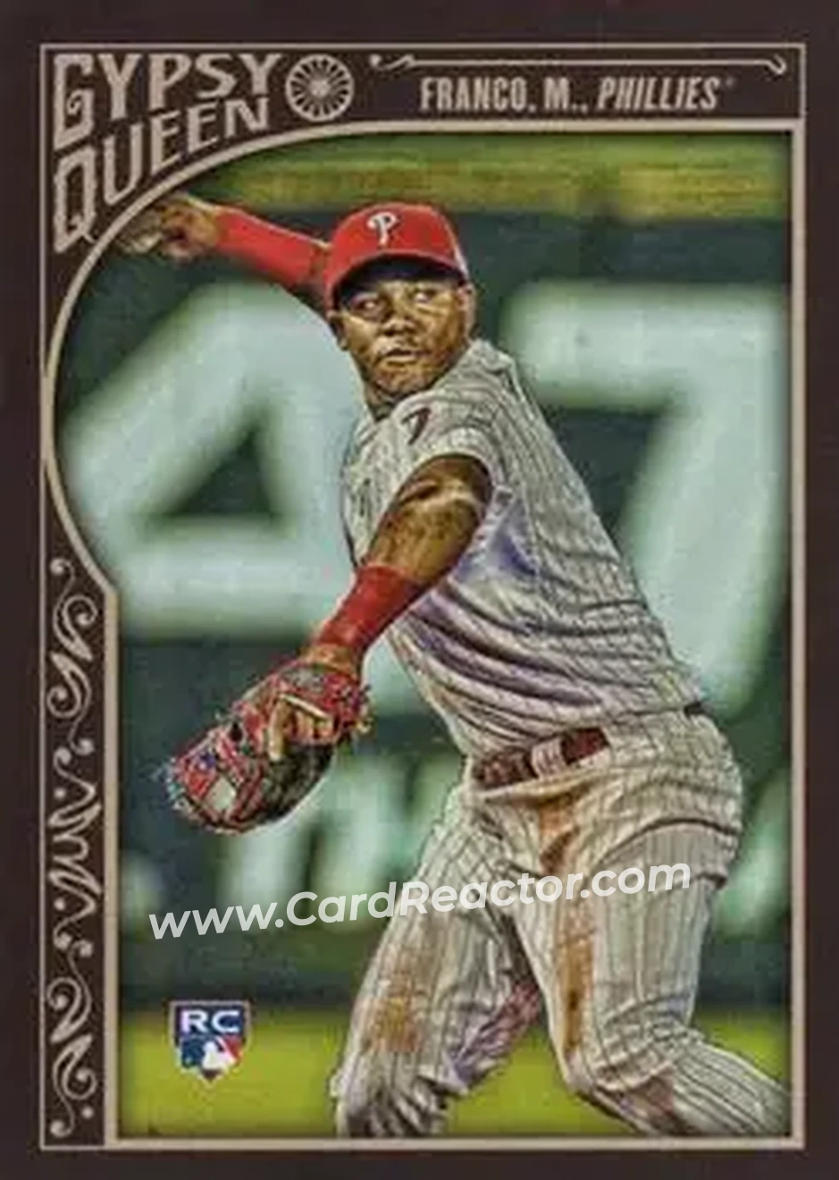 2015 Topps Gypsy Queen #4 - Maikel Franco - Philadelphia Phillies - Front